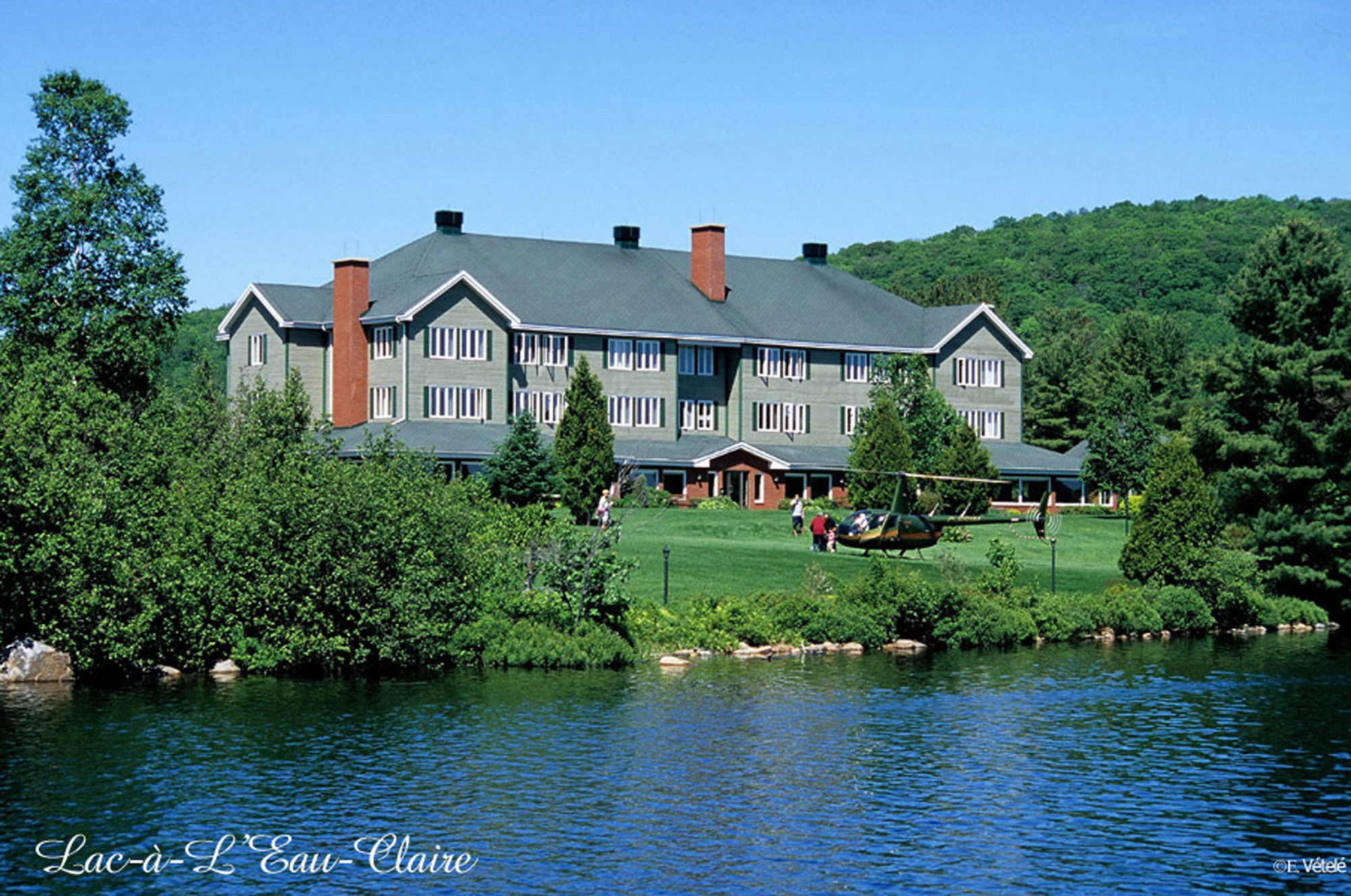 Auberge Du Lac-A-L'Eau-Claire Saint-Alexis-des-Monts Exterior foto